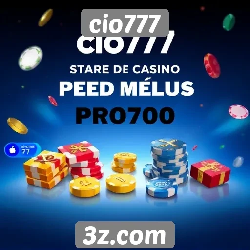 Plataforma de jogos cio777 apresenta promoções atrativas
